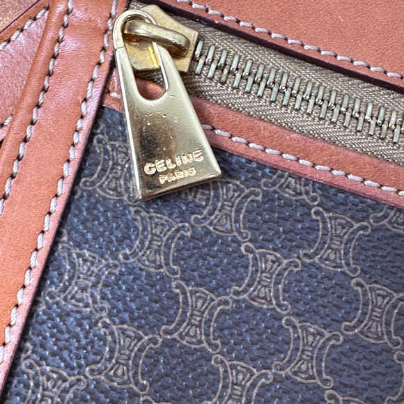 CELINE Macadam Leather Clutch - Picture 3 of 15